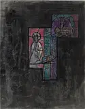 Guillermo Kuitca, Untitled, 1991, acrylic on canvas