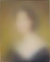 Young Lady by Miaz Brothers, 2016, acrylic on canvas, sold Dec 2022