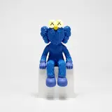 Kaws, SEEING (BLUE), 2018, zinc alloy and ceramic lamp, with LED light, with the original box