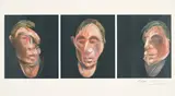 Francis Bacon, Trois études pour un autoportrait (after, Three Studies for a Self-Portrait 1983) (S. 26, T. 28)