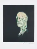 Francis Bacon, Masque mortuaire de William Blake (after, Study of Portrait based on The Life Mask of William Blake 1955) (S. 27, T. 29)