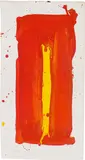 Untitled (SF 86-054) by Sam Francis, 1986, Acrylic paint, on wove paper, sold Jan 2022
