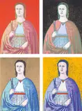 Andy Warhol, Saint Apollonia (F. & S. 330-333), 1984, The complete set of four screenprints in colours, on Essex Offset Kid Finish paper, the full sheets