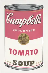 Andy Warhol, Tomato, from Campbell's Soup I (F. & S. 46), 1968, Screenprint in colours (faded), on wove paper, with full margins