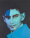 Andy Warhol, Franz Kafka, from Ten Portraits of Jews of the Twentieth Century (F. & S. 226), 1980, Screenprint in colours, on Lenox Museum Board, the full sheet