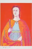 Andy Warhol, Saint Apollonia (F & S. II.B 330-333), 1984, Unique screenprint in colours, on Essex Offset Kid Finish paper, with full margins