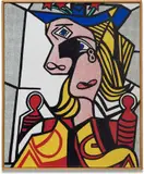 Richard Pettibone, Roy Lichtenstein, Woman with Flowered Hat
