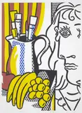 Roy Lichtenstein, Still Life with Picasso, from Hommage à Picasso (C. 127), 1973, Screenprint in colours, on Arches 88 paper, with full margins