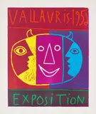 Vallauris 1956 exposition (Bl. 1271, Ba. 1042, Cz. 19) by Pablo Picasso, 1956, Linocut in colours, on wove paper, with full margins, sold Jan 2022