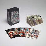 Jean Dubuffet, Banque de L'Hourloupe (W. 993-1047), 1967, The complete set of 52 screenprints in colours, on cardstock, the full sheets, with title page, the sheets loose (as issued), all contained in the original black paper-covered portfolio with screenprinted title on the cover and spine