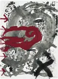 Antoni Tàpies, Carmí 5 (G. 1446), 1994, Aquatint with carborundum in colours, on wove paper, the full sheet