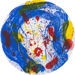 Untitled (SF 348) by Sam Francis, 1993, Lithograph in colours, on Waterleaf paper, the full sheet, sold Jan 2022