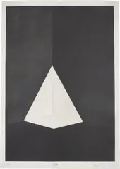 James Turrell, B2: Alta, from First Light, 1989, Etching and aquatint, on Zerkall paper, with full margins