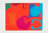 Patrick Heron, Untitled (C.A.S.), 1971, Screenprint in colours, on J. Green paper, with full margins