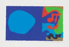Patrick Heron, October 5: 1982, from 35 Artists Printmaking, Folio 3, 1982, Screenprint in colours, on wove paper, with full margins