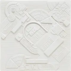 Eduardo Paolozzi, Rosenthal Jahresteller in Porzellan (Rosenthal Annual Plate in Porcelain), 1978, Porcelain multiple