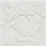 Eduardo Paolozzi, Rosenthal Jahresteller in Porzellan (Rosenthal Annual Plate in Porcelain), 1978, Porcelain multiple