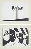 Patrick Caulfield, Coat Stand; and Paris Separates (C. 33; 36)