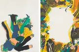 Allen Jones, Concerning Marriages: two plates (Ll. 24g-h), 1964, Two lithographs in colours, on wove paper, the full sheets