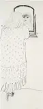 David Hockney, Ann Putting on Lipstick (Gemini G.E.L. 829, M.C.A.T. 217), 1979, Lithograph, on Japanese Okawara paper, the full sheet