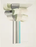 David Hockney, Tree (S.A.C. 34, M.C.A.T. 61), 1968, Lithograph in colours, on BFK Rives paper, with full margins