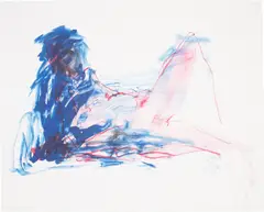 No Surrender by Tracey Emin, 2019, Lithograph in colours, on Somerset Velvet paper, with full margins, sold Jan 2022