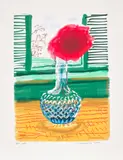 David Hockney, My Window: iPhone drawing 'No. 281’, 23rd July 2010, 2010/2019, iPhone drawing in colours, printed on archival paper, with full margins, with illustrated 248-page chronology book numbered '0450', and original print portfolio, all contained in the original cardboard box with label stamp-numbered '0450'