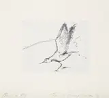 Tracey Emin, About To Fly, 2014, Polymer-gravure etching, on Somerset paper, with full margins