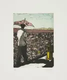 Peter Doig, Lapeyrouse Wall, 2004, Etching and aquatint in colours, on wove paper, with full margins