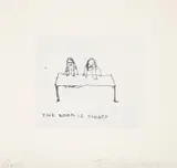 Tracey Emin, Closed, 2013, Etching in colours, on Somerset paper, with full margins