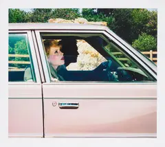 Marianne and Pat by Alex Prager, 2018, Archival pigment print in colours, on wove paper, with full margins, sold Jan 2022