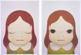 Yoshitomo Nara, Cosmic Girls, 2008, The pair of offset lithographs in colours, on smooth wove paper, with full margins