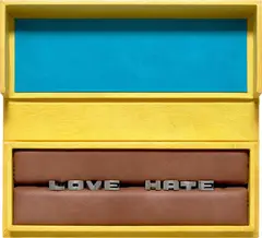 Isaac Julien, LOVE/HATE, 2003, The complete set of eight silver-plated rings, all contained in the original suede-lined presentation box
