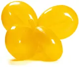 Jeff Koons, Inflatable Balloon Flower (Yellow) (for Parkett No. 50/51), 1997, Yellow PVC balloon, contained in the original ombre yellow and white cardboard box with gold printed title