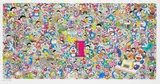Takashi Murakami, That Sounds Good, I Hope You Can Do That, 2019, Screenprint in colours with cold stamped gold foil, on wove paper, with full margins