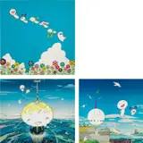 Marnu Came From The Sky; Planet 66; and Planet 66: Summer Vacation by Takashi Murakami, 2003; and 2004, Three offset lithographs in colours, on smooth wove paper, the full sheets, sold Jan 2022