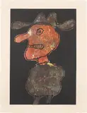 Jean Dubuffet, Personnage au chapeau (Person in Hat) (W. 810)