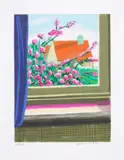 My Window: No. 778, 17th April 2011 by David Hockney, 2011/2019, iPad drawing in colours, printed on archival paper, with full margins, with the illustrated 248-page chronology book num, sold Jun 2022