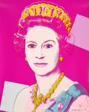Queen Elizabeth II of the United Kingdom, from Reigning Queens (F. & S. 336) by Andy Warhol, 1985, Screenprint in colours, on Lenox Museum Board, the full sheet, sold Jun 2022