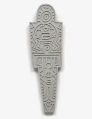 Keith Haring, Totem (Concrete), 1989, Cast concrete wall relief