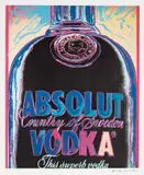 Andy Warhol, Absolut Vodka, 1985, Screenprint in colours, on wove paper, with full margins