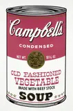 Old Fashioned Vegetable, from Campbell's Soup II (F. & S. 54) by Andy Warhol, 1969, Screenprint in colours, on wove paper, with full margins, sold Jun 2022