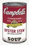 Oyster Stew, from Campbell's Soup II (F. & S. 60) by Andy Warhol, 1969, Screenprint in colours, on wove paper, with full margins, sold Jun 2022