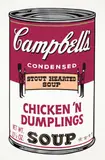 Chicken 'N Dumplings, from Campbell's Soup II (F. & S. 58) by Andy Warhol, 1969, Screenprint in colours, on wove paper, with full margins, sold Jun 2022