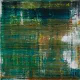 Cage 1 (P19-1) by Gerhard Richter, Giclée print in colours, flush-mounted to aluminium with metal strainer on the reverse (as issued), sold Jun 2022