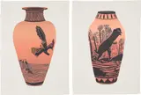 Archaeopteryx Lithographica; and Dilophosaurus Wetherilli by Jonas Wood, 2015, Two lithographs in colours, on Barcham Green Boxley De Wint Eggshell paper, with full margins, offered Jun 2022