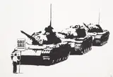 Golf Sale by Banksy, 2003, Screenprint, on wove paper, with full margins, offered Jun 2022