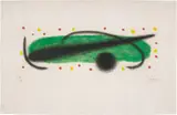 Joan Miró, Fusées (Rockets): one plate (D. 247, C. 54), 1959, Etching and aquatint in colours, on BFK Rives paper, with full margins