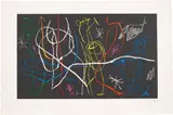 Joan Miró, L’invitée du Dimanche III (Sunday Guest III) (D. 482), 1969, Etching in colours, on Arches paper, with full margins