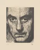 Man Ray, Autoportrait (Self Portrait) (A. 101), 1972, Lithograph, on Arches paper, with full margins